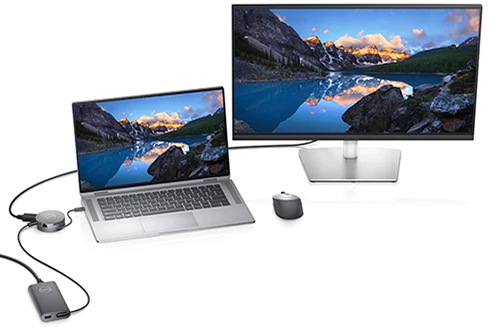 Dell Pro 7-in-1 USB-C Travel Hub 3xUSB3.0 + 1xHDMI2.0 + 1x DP1.2 + RJ45 + 1xUSB-C with Power Delivery 8